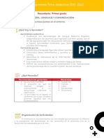 1o Espanol Lenguaje y Comunicacion Junio Q2 Imprimible