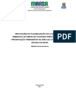 LIDO - Silva-2017 - IMPLICAÇÕES DA FLEXIBILIZAÇÃO DO LICENCIAMENTO AMBIENTAL DE OBRAS DE UTILIDADE PÚBLICA EM ÁREAS DE PRESERVAÇÃO PERMANENTE NA ÁREA DO LITORAL NORTE DO