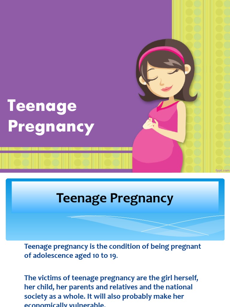 Teenage Pregnancy Awareness PDF