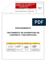 CIEMS03 LGNT HSE CMOP PRO 00016 Tratamiento de Superficie de Concreto y Escarificado