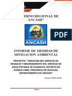 INFORME DE MEDIO AMBIENTE - Enero