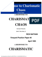 Response To MacArthurs Charismatic Chaos - Rich Nathan