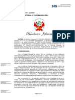R.J. Nº0199 2022 Sis J Guía Nº001 2022 Sis GNF v.01 Operativización Convenio Sis Fissal Ipress Gores Diris