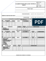 Acta de Instalacion y Finalizacion de Contrato