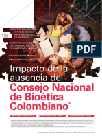 Impacto de La Bioética