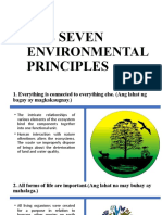 Topic 2. The Seven Environmental Principles