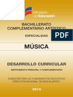 Instrumento Principal y Complementario