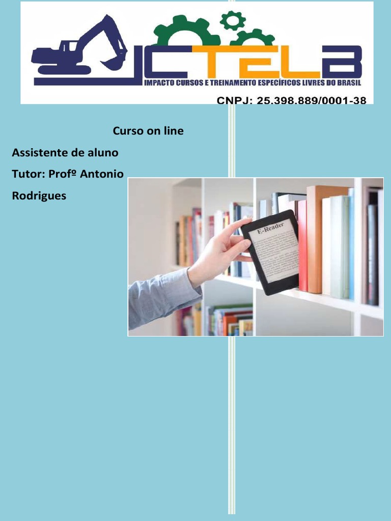 Assistente De Aluno Apostila On Line Pdf Planejamento