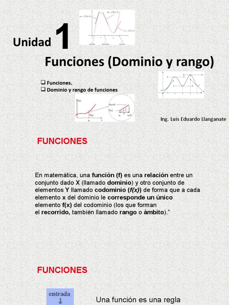 Dominio y Rango | PDF | Métodos y materiales de enseñanza