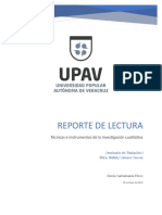 Reporte de Lectura