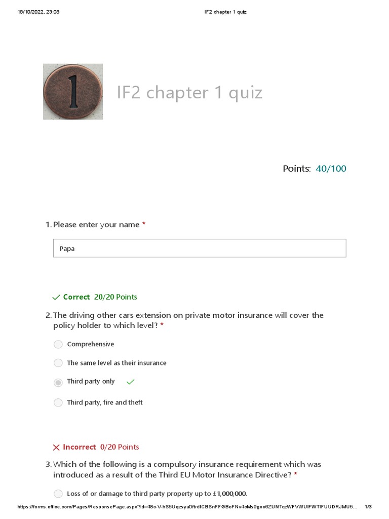If2 chapter 1 quiz pdf vehicle insurance insurance