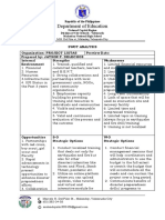 Project Ligtas Swot Analysis