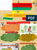 Sem. 34, - Los Derechos Humanos y La Constitución.