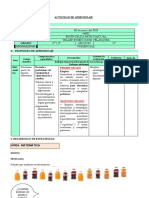 Sesion de Aprendizaje 08 de Junio 2023 1 y 2 Grado