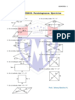 Cuadriláteros. Paralelogramos. Ejercicios - 1