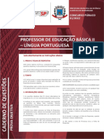 Professor de Educacao Basica II Lingua Portuguesa