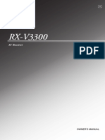 Receiver Yamaha RX-V3300