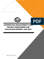 The CDF Project Monitoring and Evaluation Report