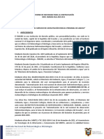 Informe de Necesidad para La Contratación NRO. INAMHI-DLA-2023-013