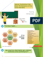 Model Pembelajaran Kontekstual Dan Penerapannya Dalam Pembelajaran Di Era Kurikulum Merdeka