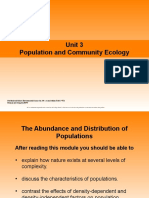 Population and Community