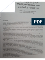 Psicologia Hospitalar - Teoria, Aplicações e Casos Clínicos Capítulo Psicólogo e Equipe Multiprofissional nos Cuidados Paliativos