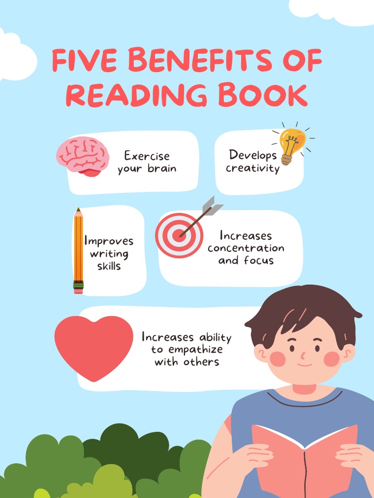Benefits of Reading Book Poster PDF