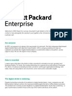 Welcome To HPE Sales Professional Document