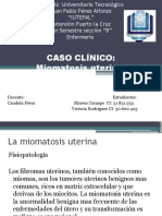 Caso Clinico Miomatosis Uterina