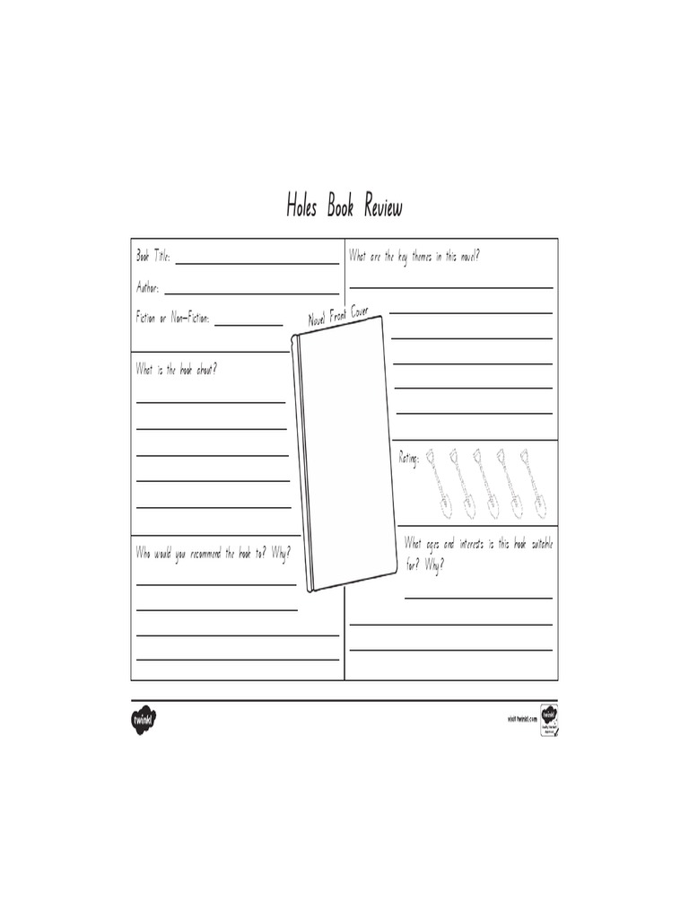 Book Review (HOLES) PDF