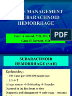 Acute Management of Sah