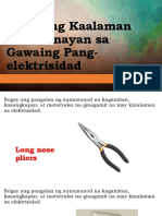 EPP 5 Q4 W4 Batayang Kaalaman at Kasanayan Sa Gawaing Pang-Elektrisidad