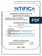 Informe 3 Quimica