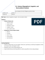 SC21LIT - Handout 6 Lesson 6 Biographical Linguistic and Sociocultural Context