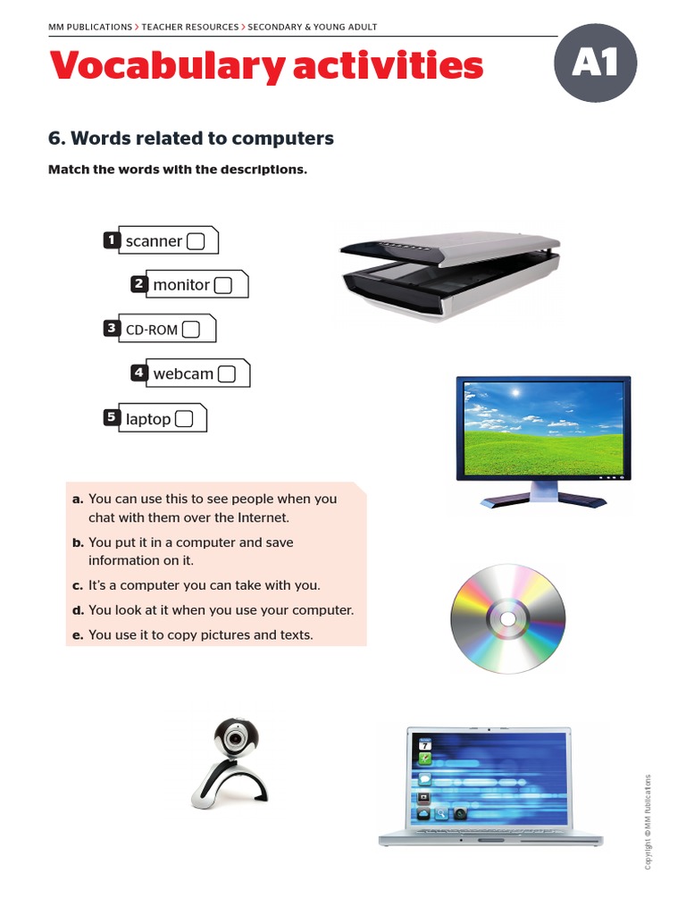 Computer Vocabulary | PDF