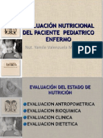 EVALUACIÓN NUTRICIONAL DEL PACIENTE PEDIATRICO ENFERMO BN