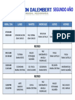 2° Año de Secundaria Modificado