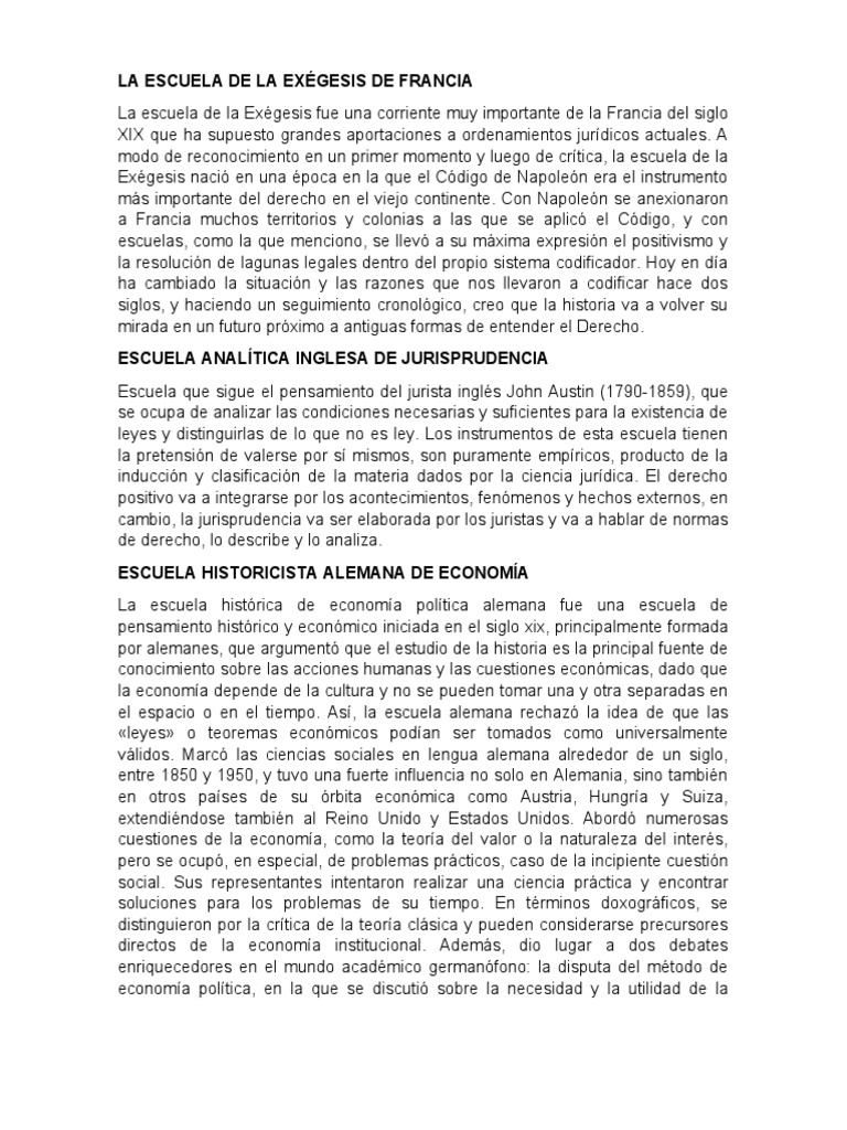 Escuelas de Francia-Inglaterra y Alemania | PDF