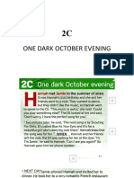 2C One Dark October Evening
