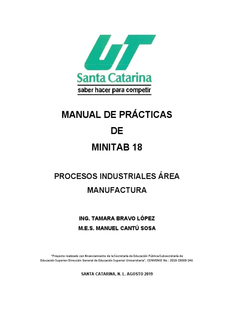 Manual Minitab PDF
