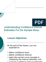 Confidence Interval