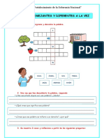 Iv Act Tutoría Somos Semejantes y Diferentes