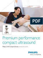 Brochure CX50 Ultrasound System Portable Ultrasound for ICU, RA, Emergency & Pain