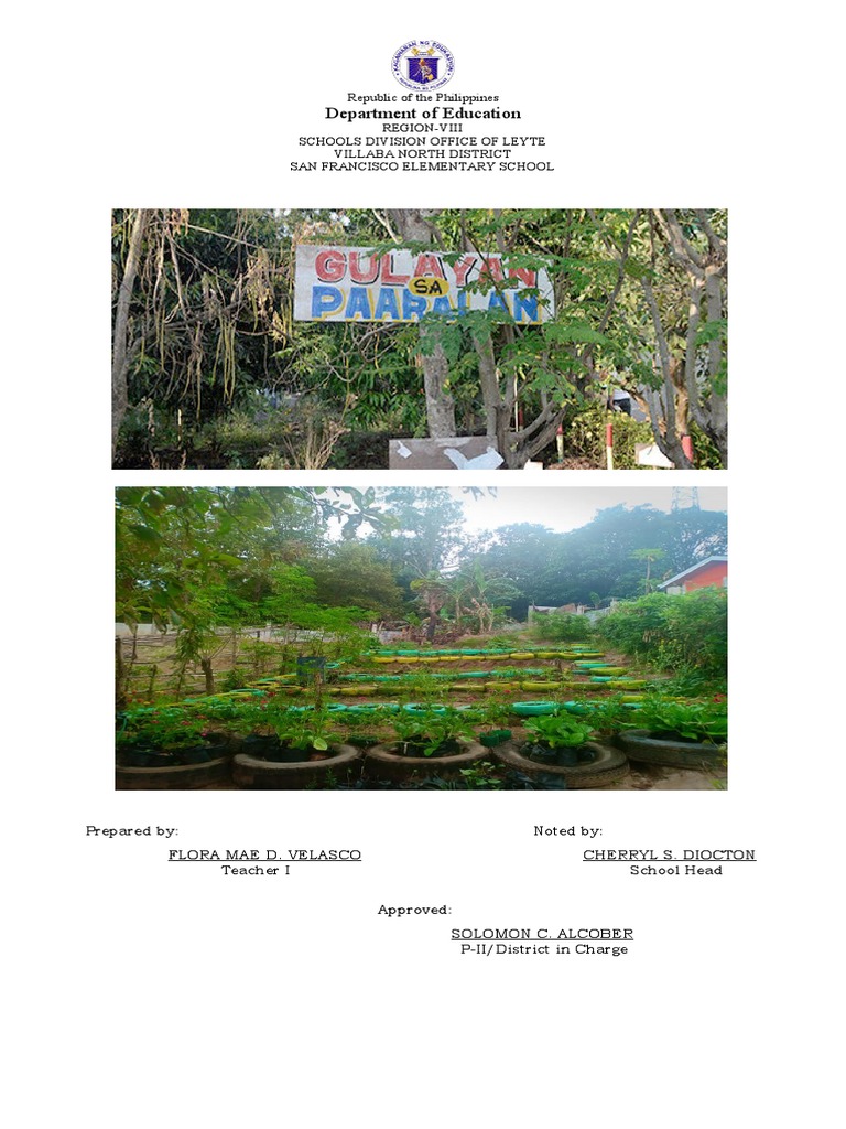 Gulayan Sa Paaralan Picture | PDF
