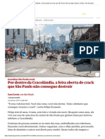 Por Dentro Da Cracolândia, A Feira Aberta de Crack Que São Paulo Não Consegue Destruir - Cities - The Guardian