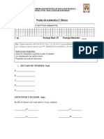 Prueba Matematica