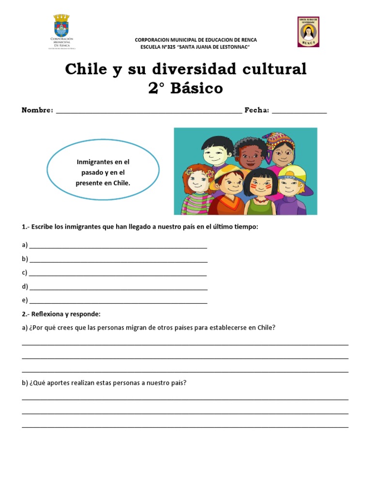 Actividades de Diversidad Cultural para Niños | PDF | Cocina | Alimentos