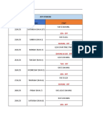 Time Table Raya 2023