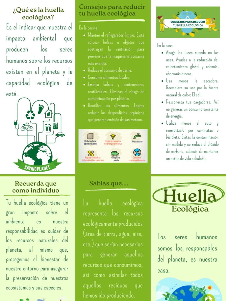 Huella Ecologica | PDF | Ecología | Residuos