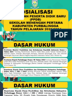 Sosialisasi PPDB ONLINE SMP